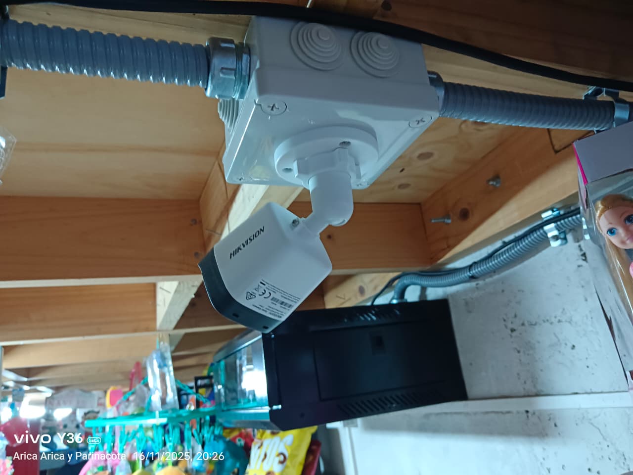 Detalle de instalación